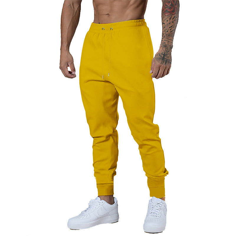 Men's comfortable sports pants with elastic waistband Ivyshape