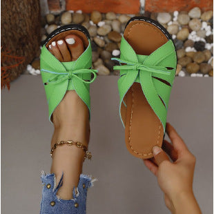 Women's elegant slippers with adjustable strap and fashionable design Ivyshape
