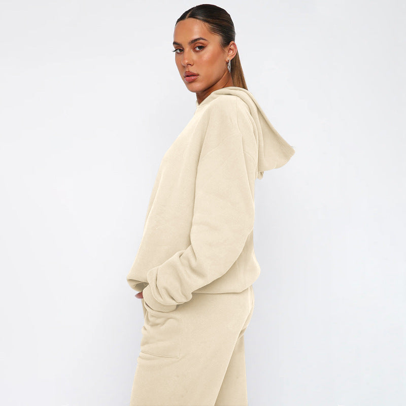 Ivyshape | Oversized Hoodie And Jogger Set