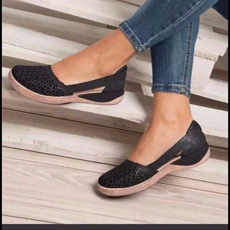 Women's Breathable Casual Shoes with Closed Heel Ivyshape