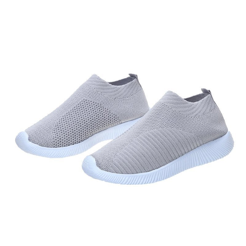 Women's sports shoes with elastic upper material and non-slip sole Ivyshape