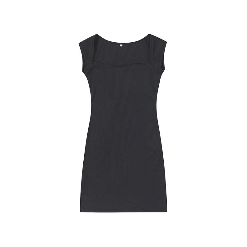 IvyShape | Sleeveless Knitted Bodycon Camisole Dress