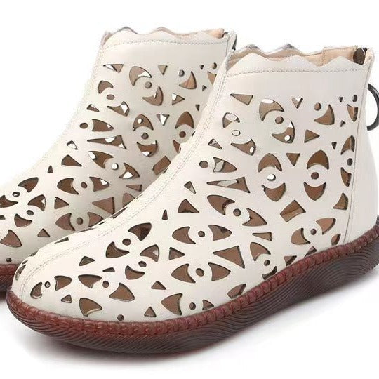 Ladies Airy Clogs with artistic hole design Ivyshape