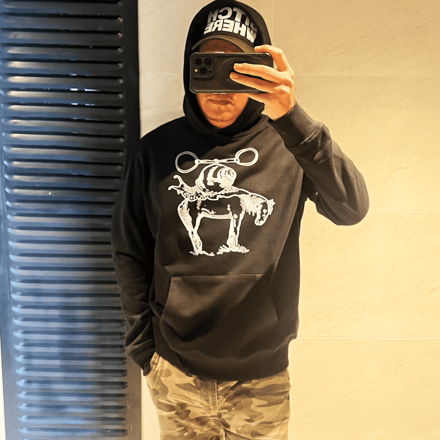 IvyShape | Men's Thick Hooded Long Sleeve Sweatshirt