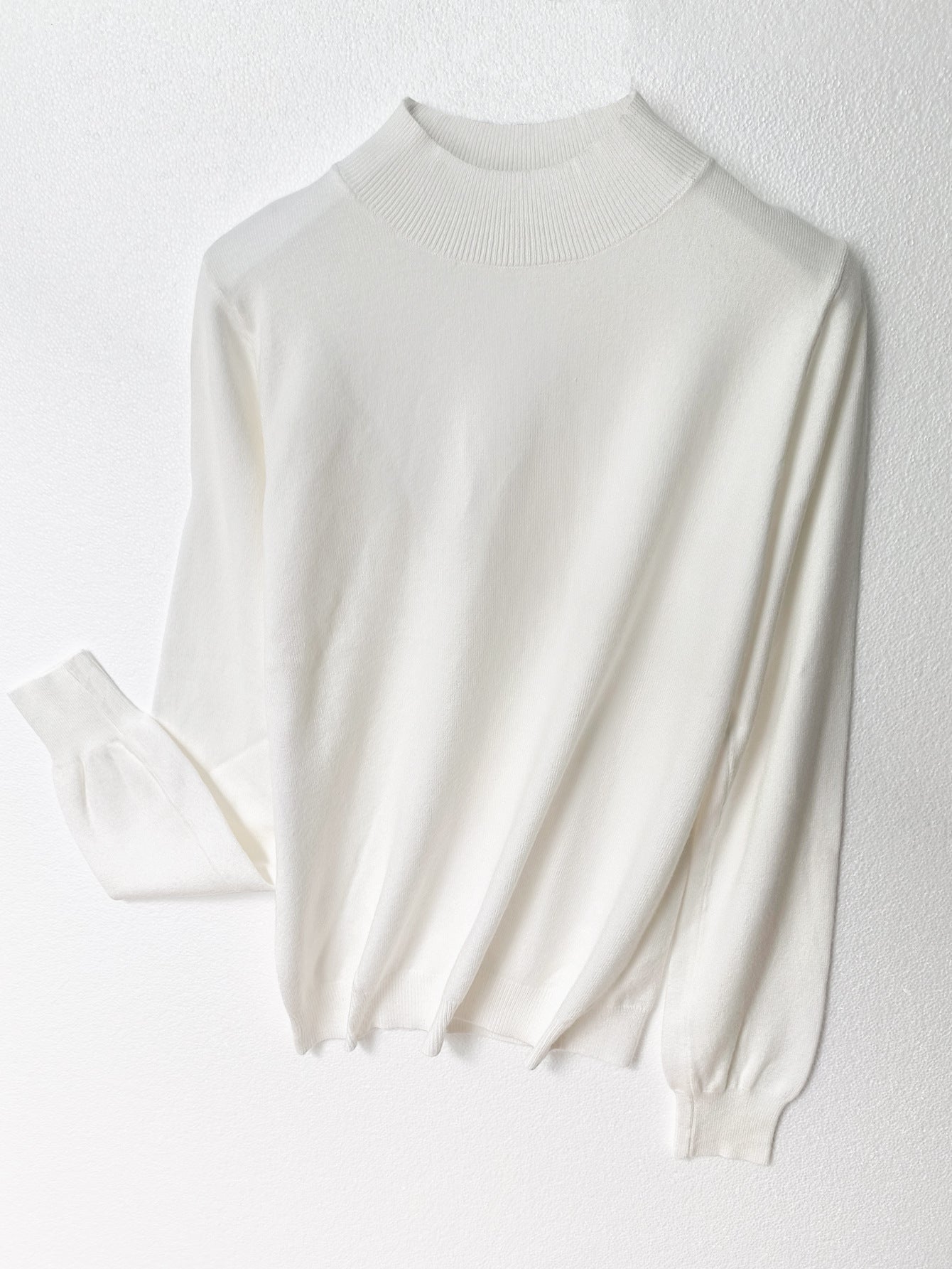 IvyShape | Slimming Silk Cotton Knitted Sweater