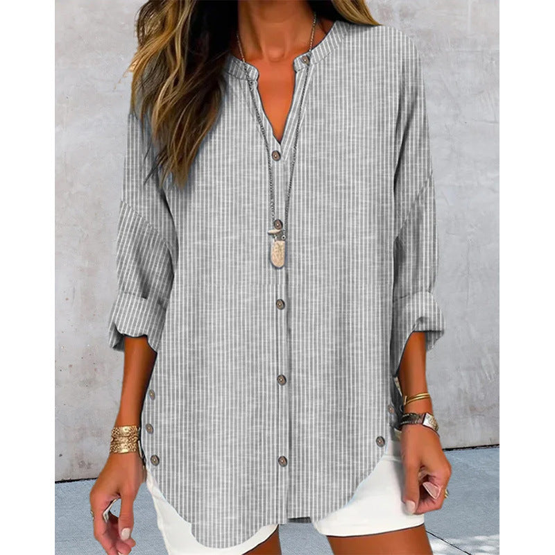 Women Classic and Casual Shirt Blouse Ivyshape