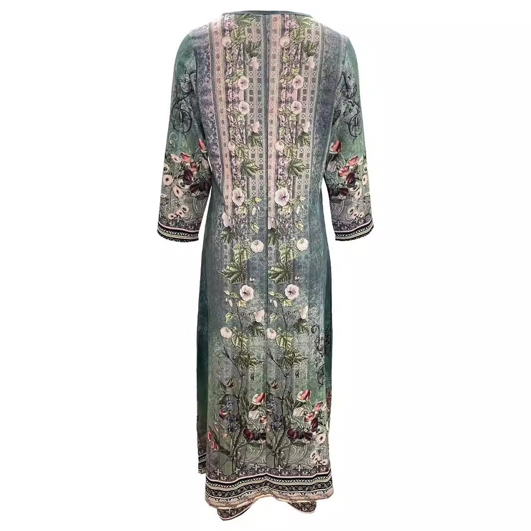 Women elegant short suit outfit with floral design and transparent jacket Ivyshape