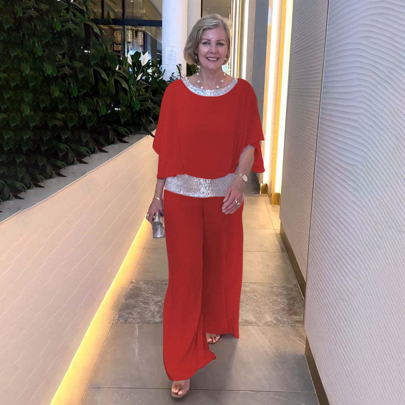 Ladies Elegant Evening Jumpsuit Ivyshape