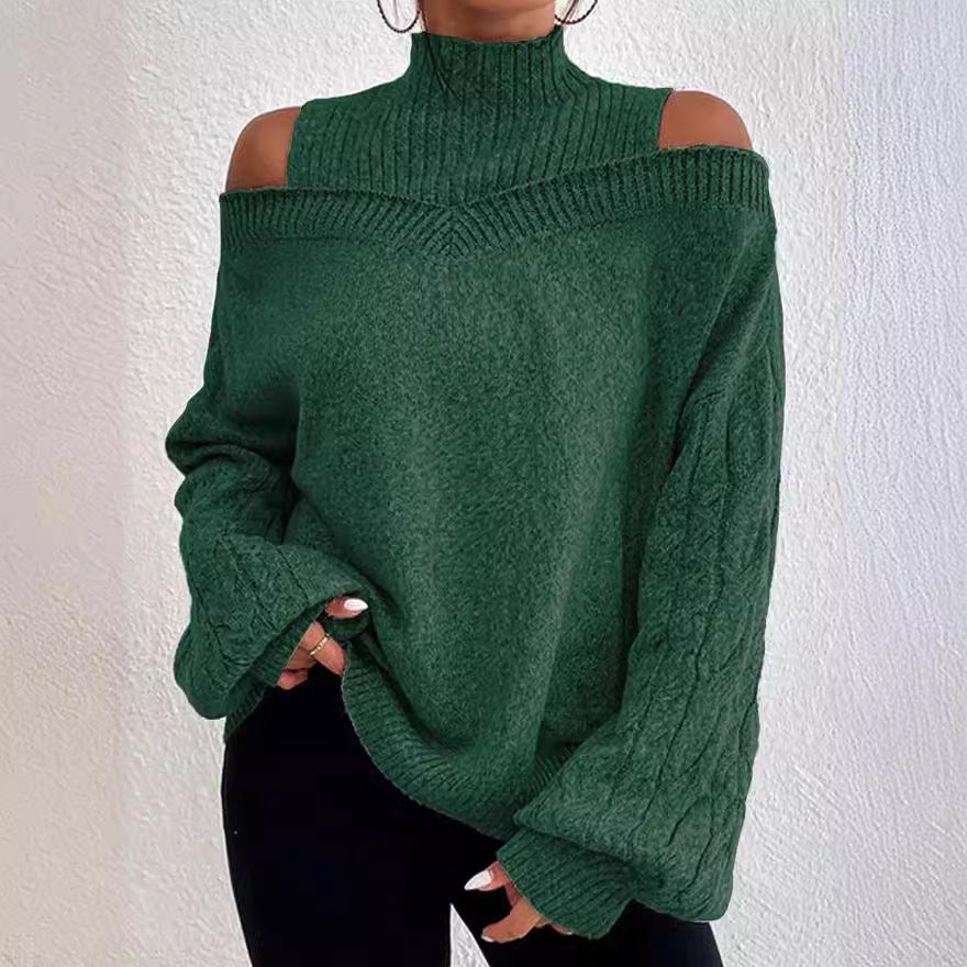 IvyShape | Oversized Cross-Border Knitted Sweater for Women