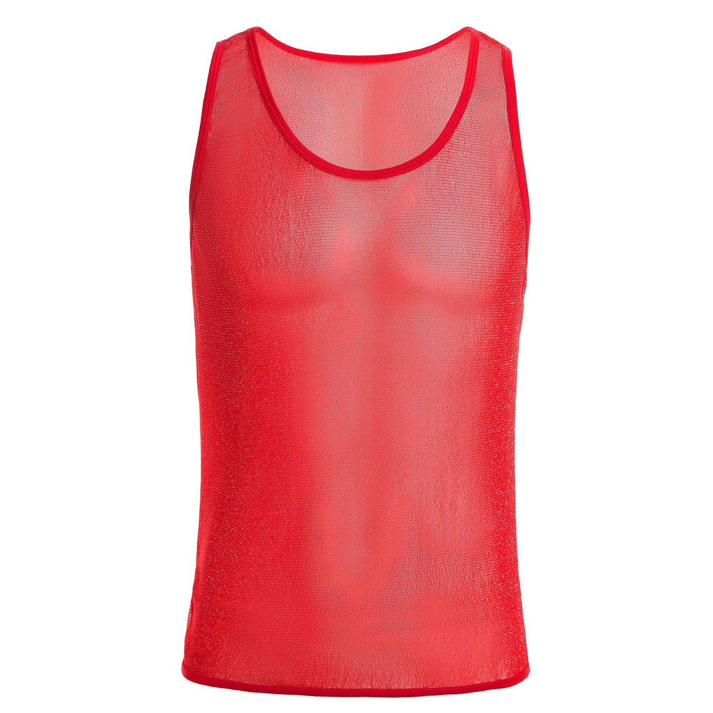 Men's Sporty Mesh Tank Top Ivyshape