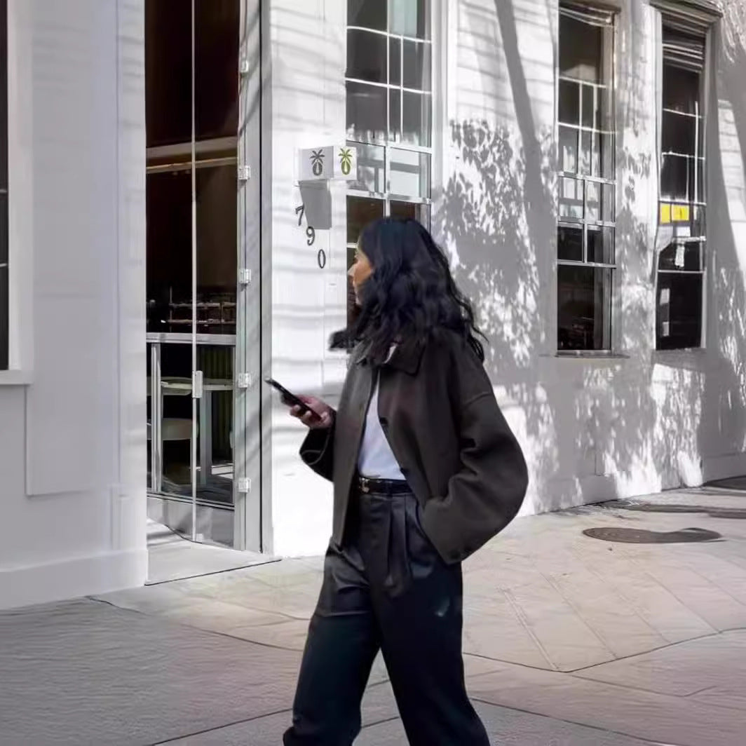 Women Fashionable Oversized Jacket Ivyshape