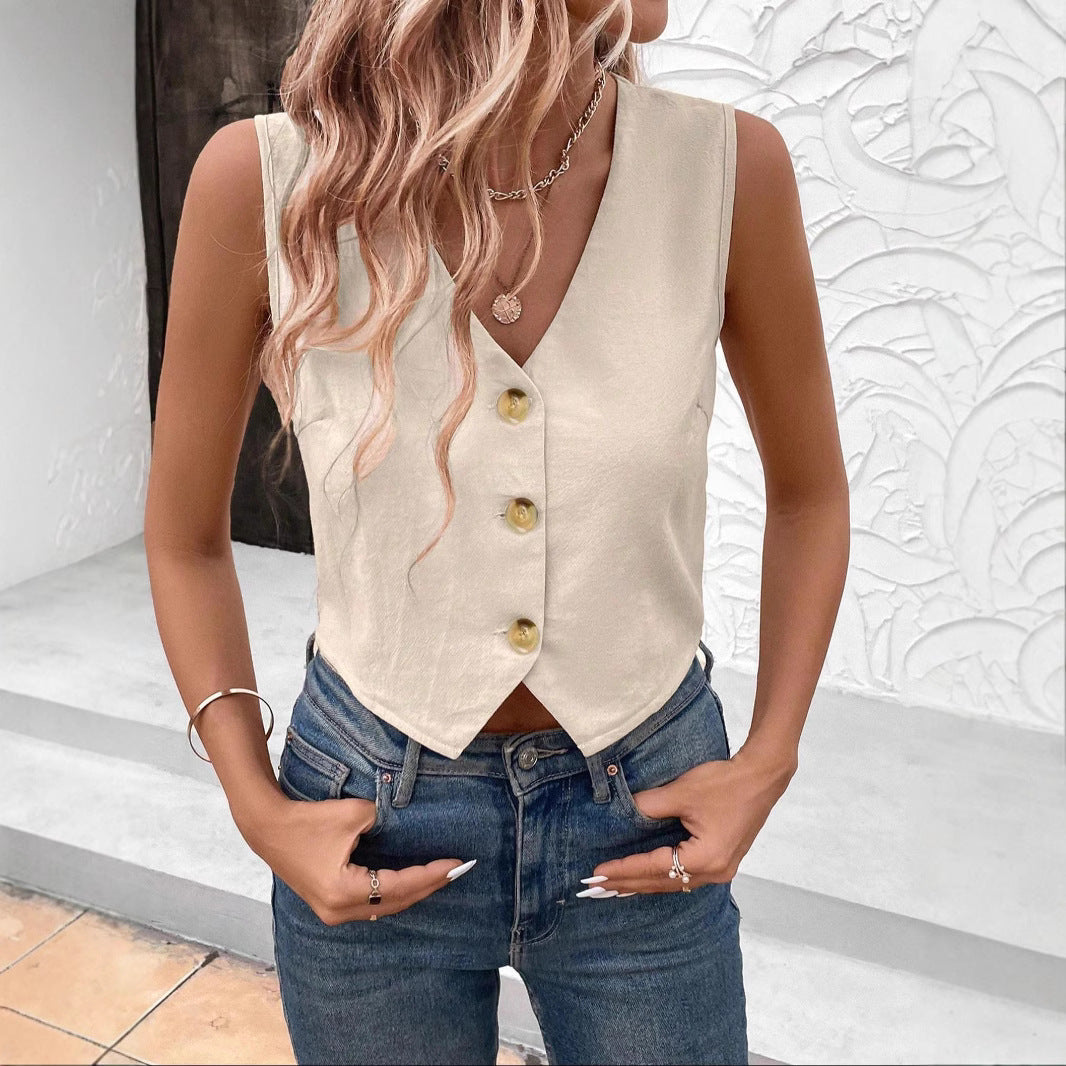 Ladies Light and Elegant Vest Ivyshape