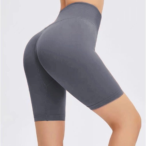 Ladies High-Cut Sports Bermuda Shorts with Shaping Ivyshape