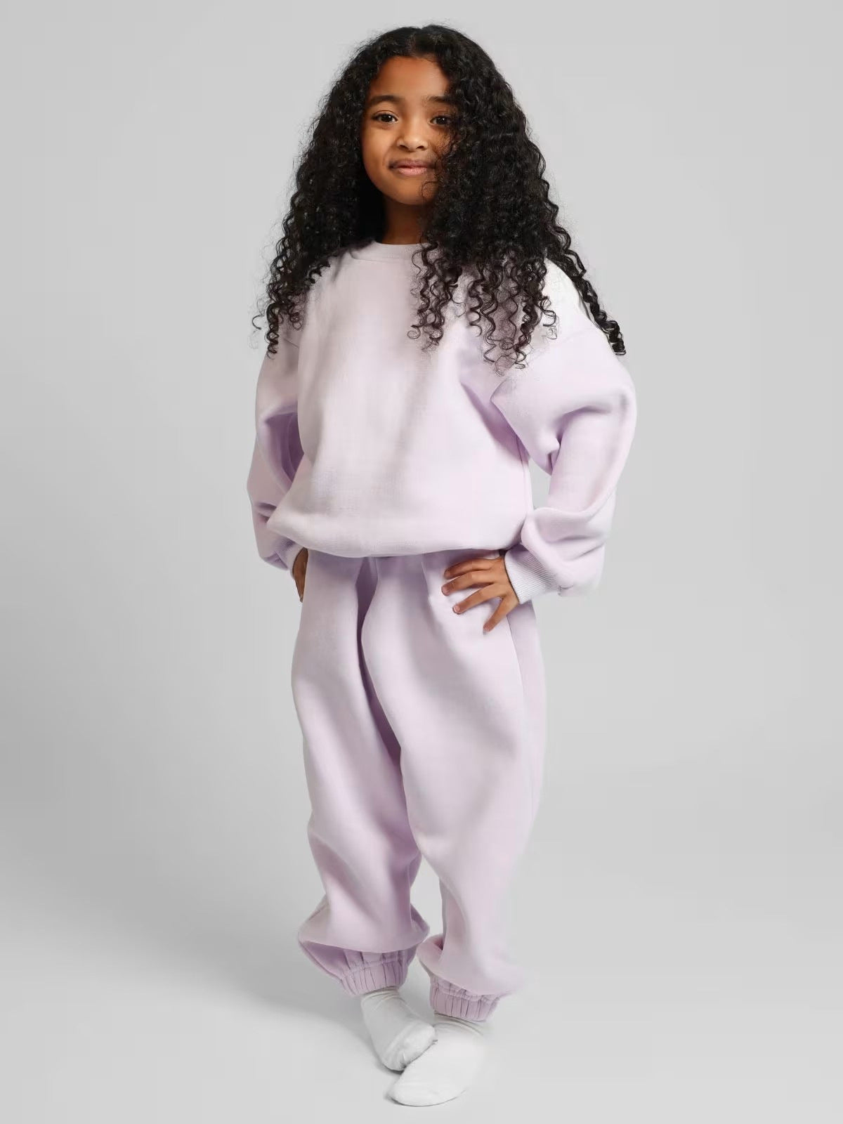 Women's casual sweatshirt and comfortable jogger pants set Ivyshape