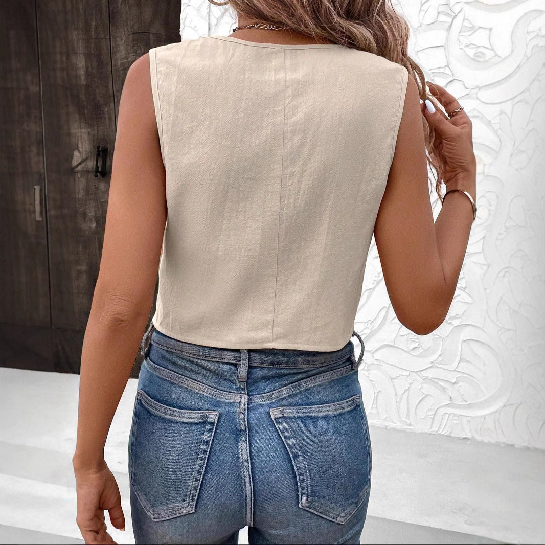 Ladies Light and Elegant Vest Ivyshape