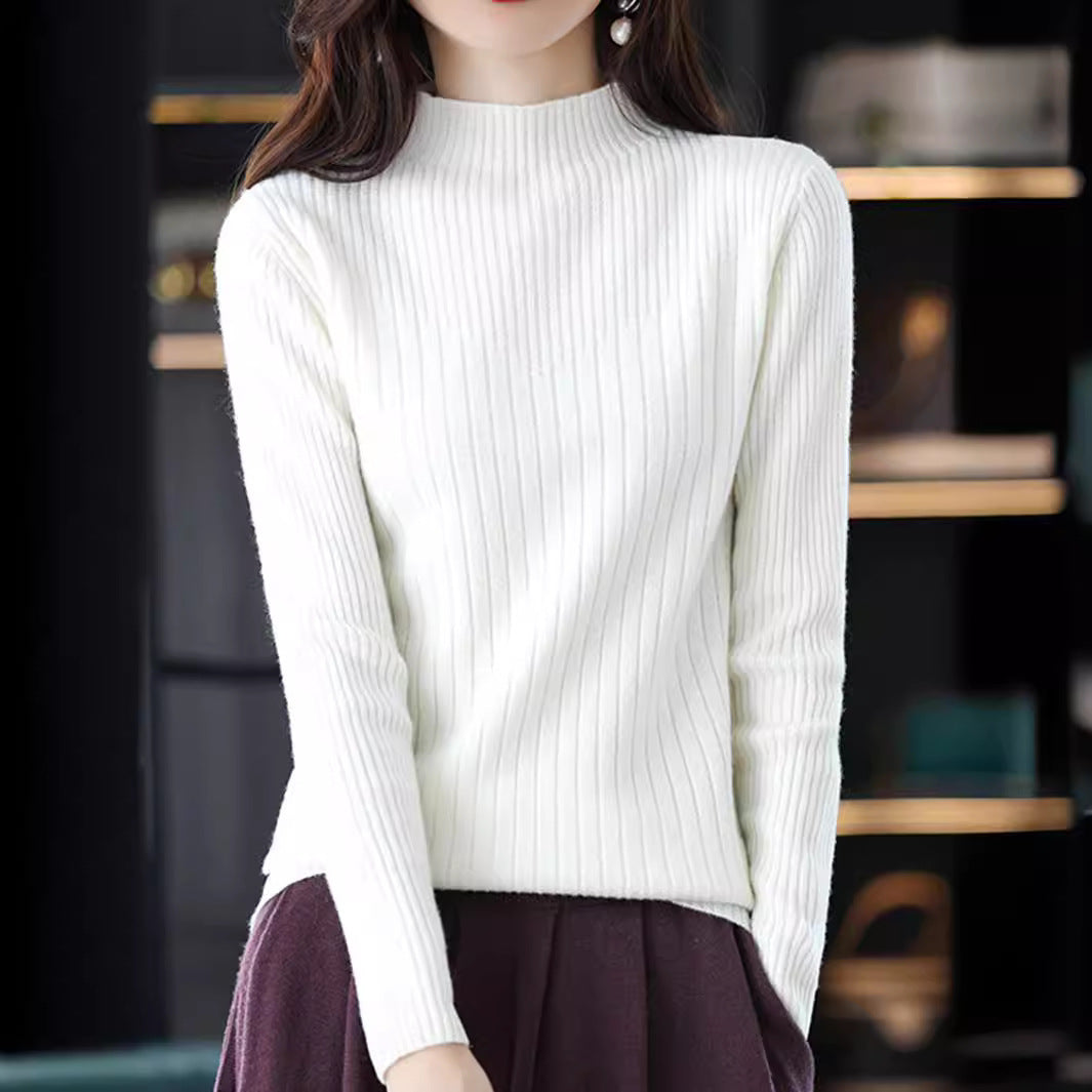 IvyShape | Slimming Long Sleeve Knitted Base Shirt