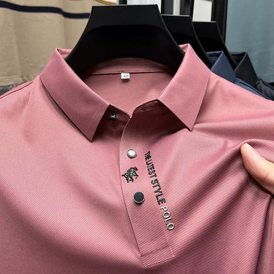 Ivyshape | Wrinkle-free Stretch Polo Shirt