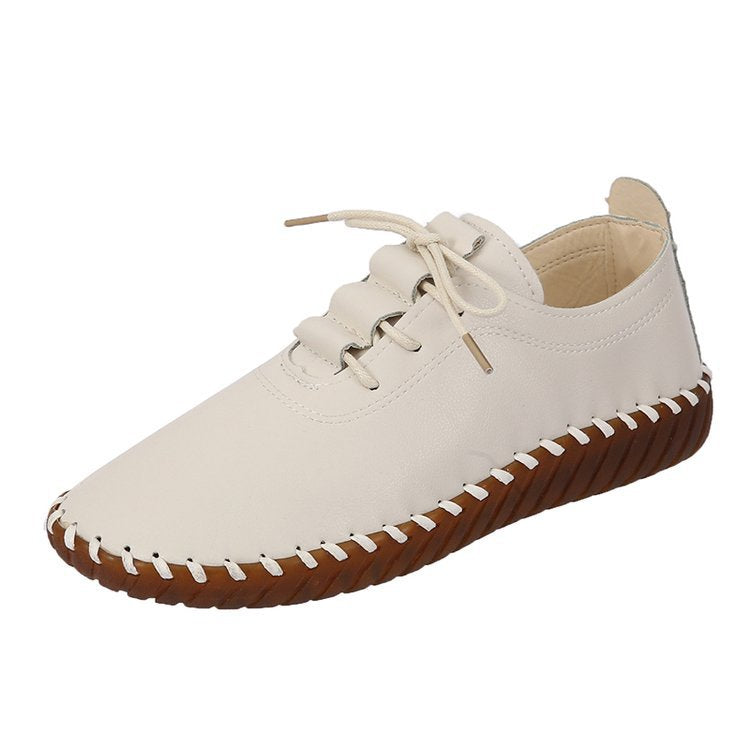 Women's Comfortable Lace-Up Shoes with Handcrafted Details Ivyshape