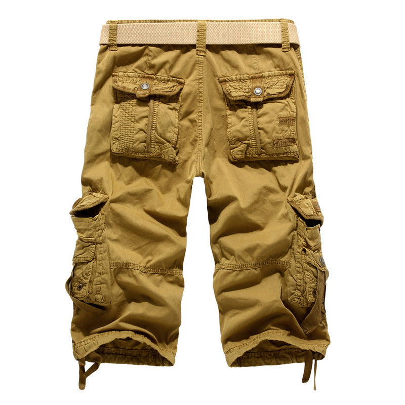 Men's Cargo Shorts with Multiple Pockets IvyShape