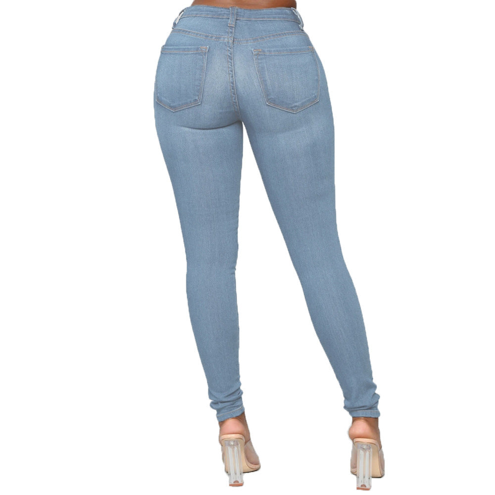 Women's High-Waist Skinny Jeans with Perfect Fit Ivyshape