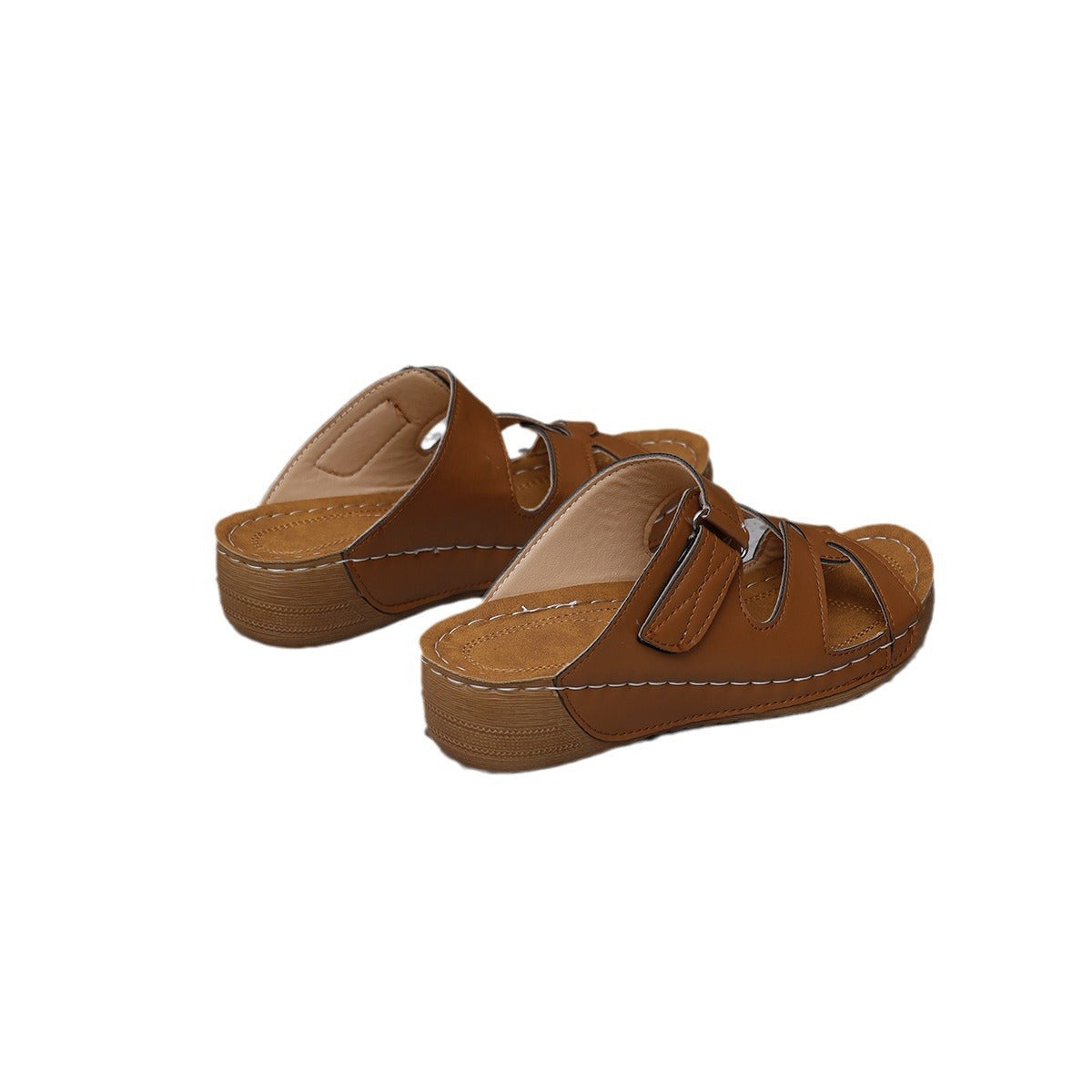 Ladies Comfortable Clogs with ergonomic footbed and fashionable straps Ivyshape