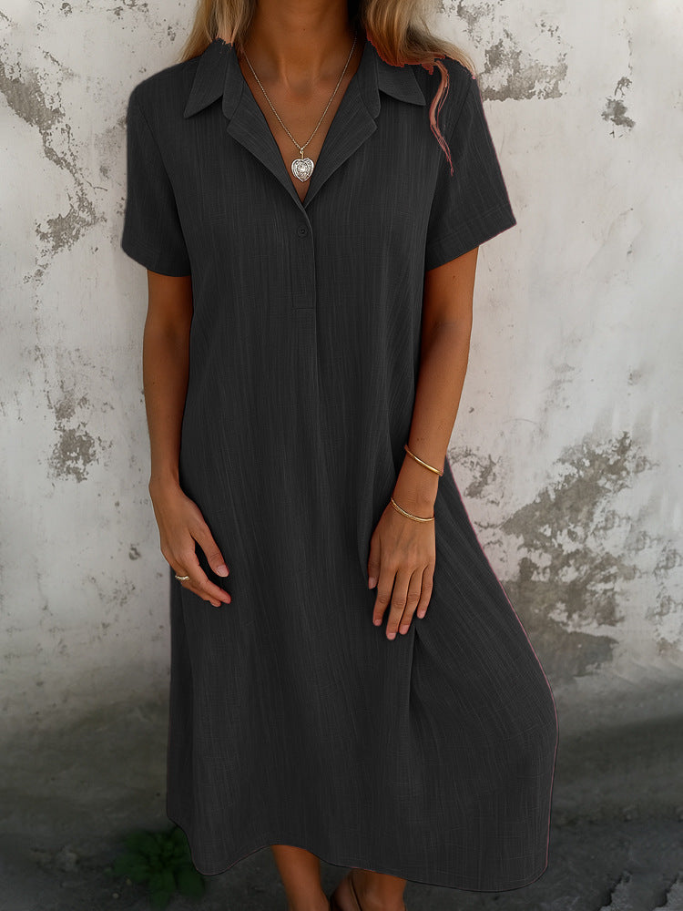 Women's Shirt Dress Ivyshape