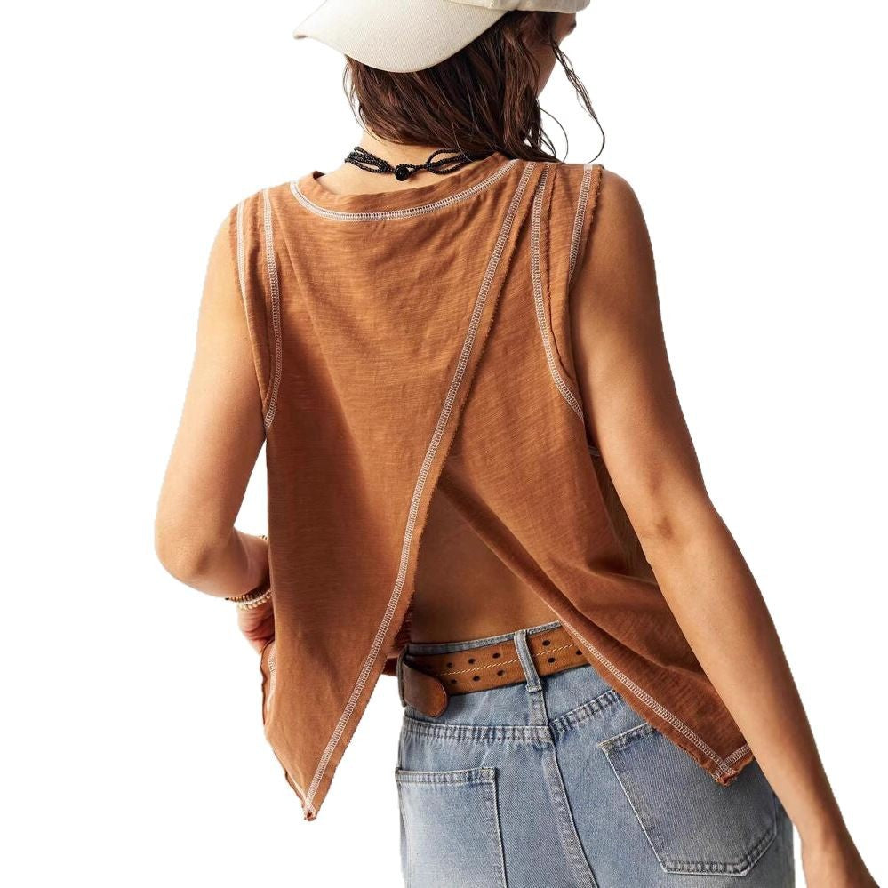 Ladies casual oversized T-shirt Ivyshape