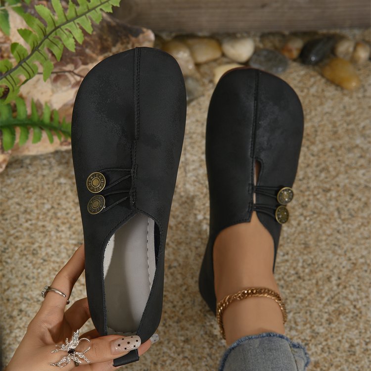 Ladies' ballerina shoes with innovative lace-up design and slip-resistant sole Ivyshape