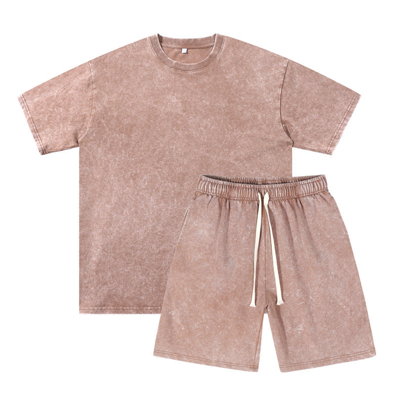 Elegant leisure set consisting of t-shirt and short pants Ivyshape