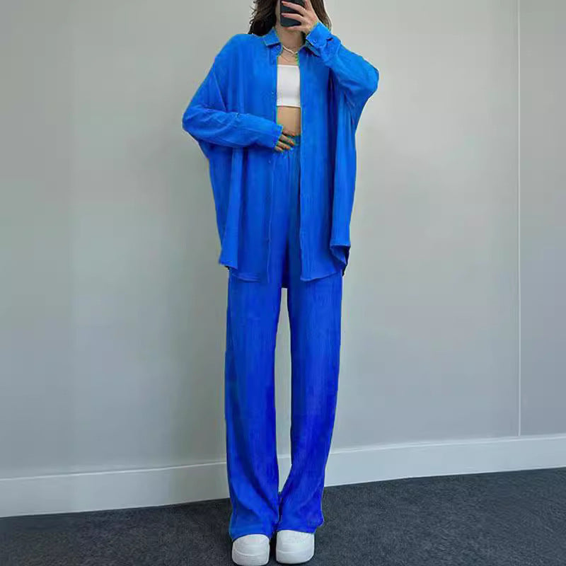 Women's casual jumpsuit with chic shirt Ivyshape