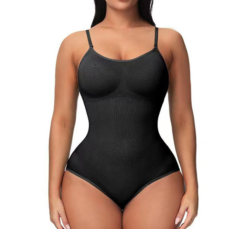 Suspender Jumpsuit Fashion Casual Seamless Slim Body-shaping Corsets Bodysuit