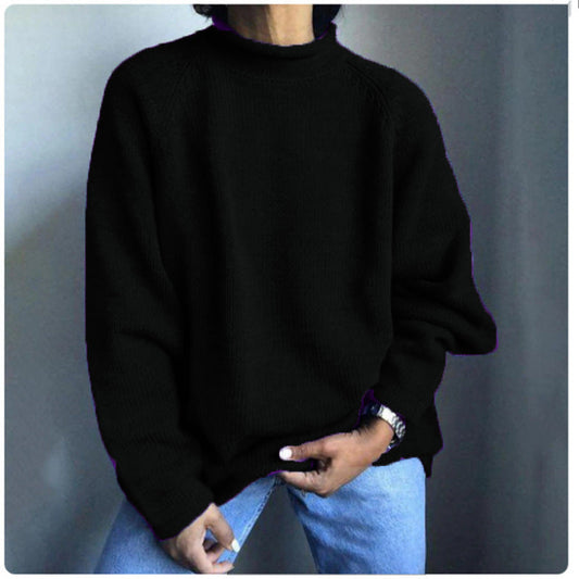 IvyShape | Casual Loose Knitted Women's Sweater