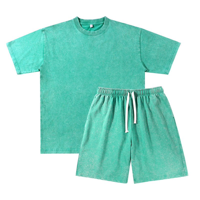 Elegant leisure set consisting of t-shirt and short pants Ivyshape