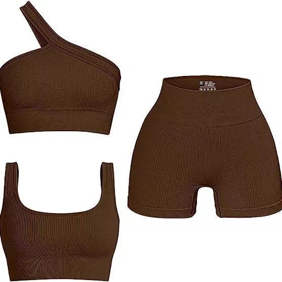 Women’s Sports Bra and Shorts Set Ivyshape