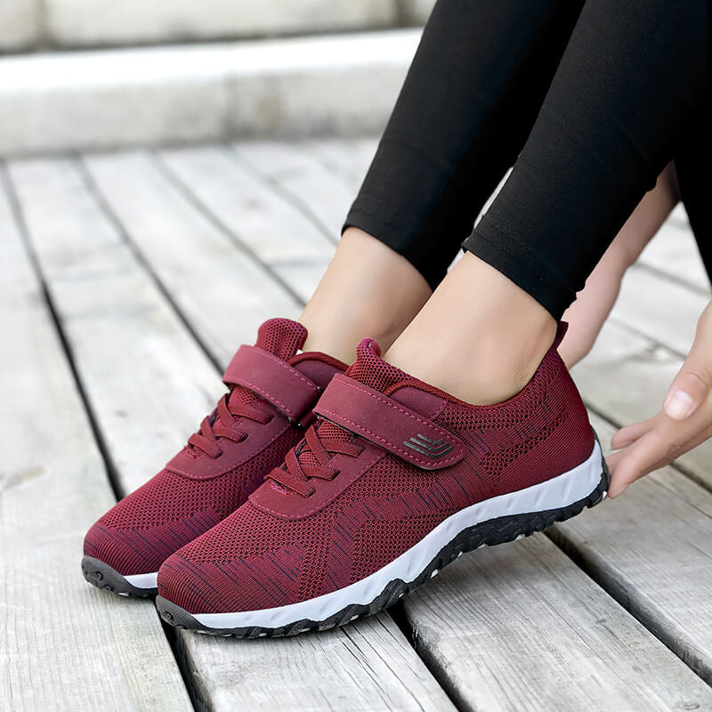 Women's Versatile Comfort Sports Sneakers with Adjustable Strap Ivyshape