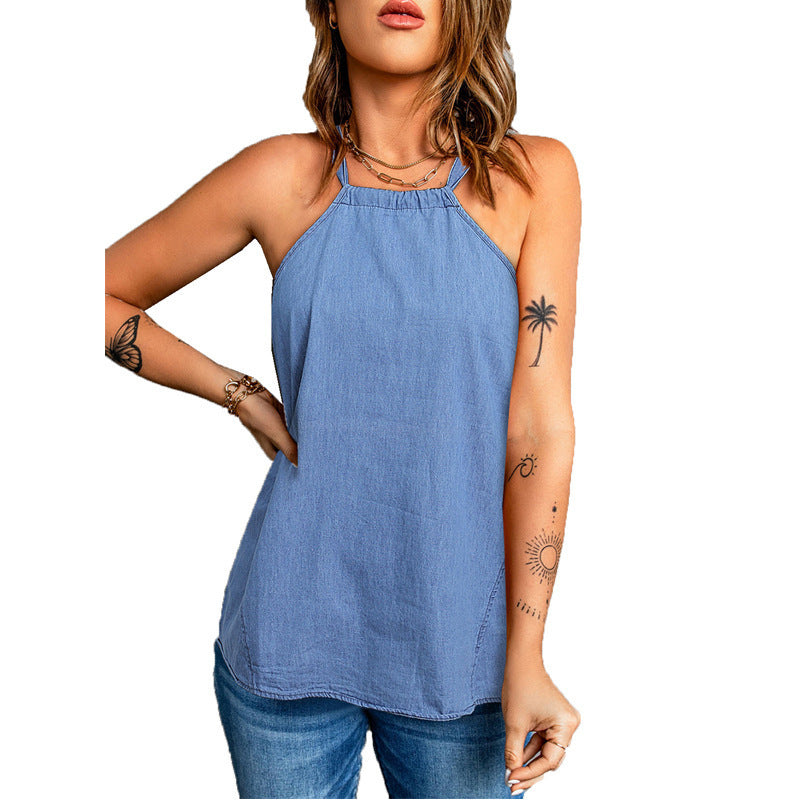 Women's fashionable tank top with a casual cut and high-quality materials Ivyshape