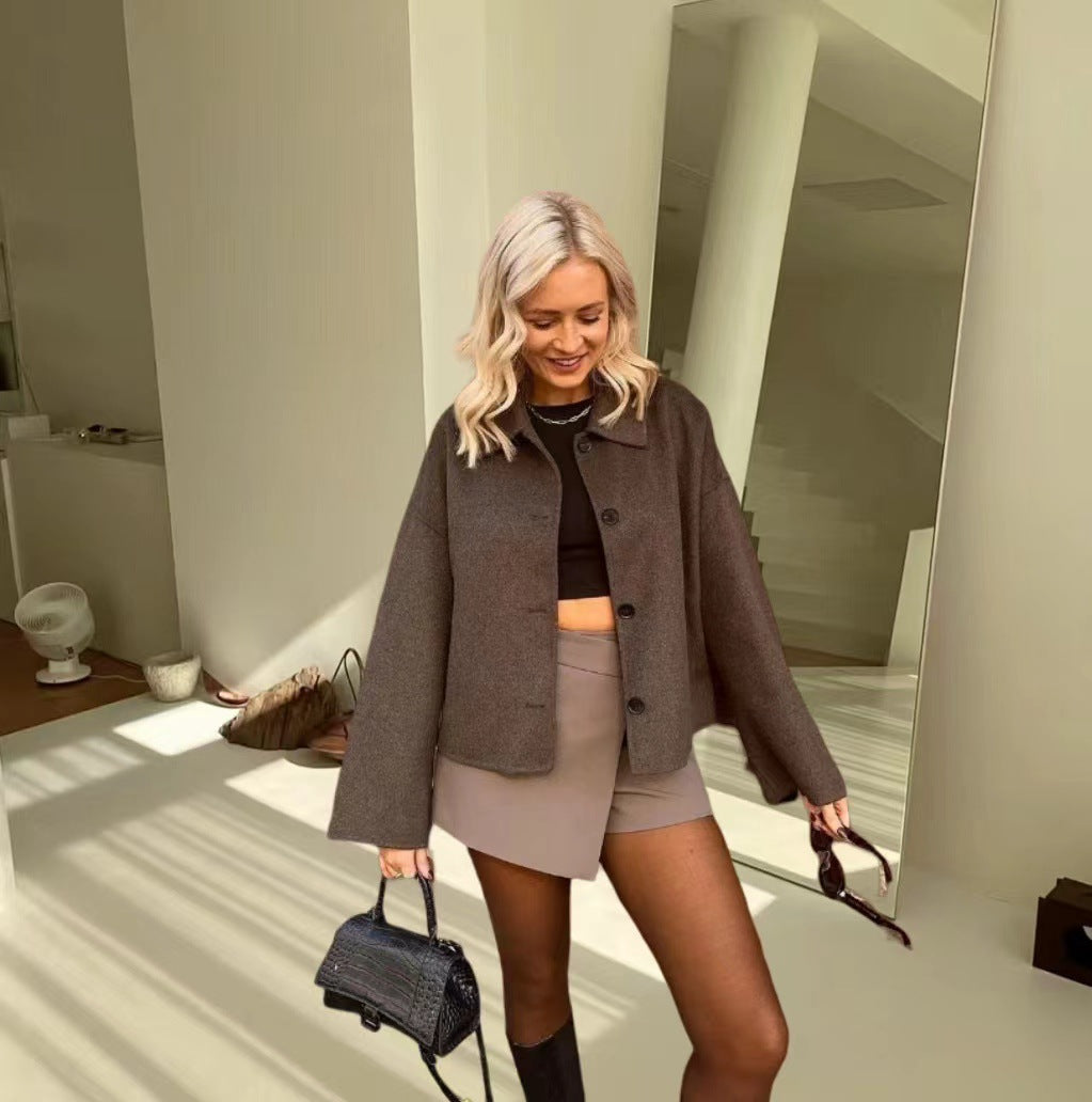 Women Fashionable Oversized Jacket Ivyshape