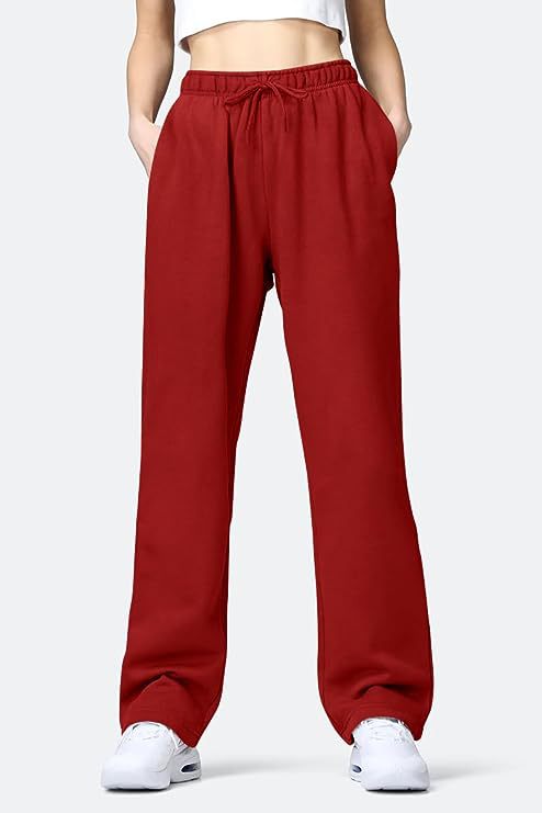 Women's comfortable sports pants with elastic waistband and practical pockets Ivyshape