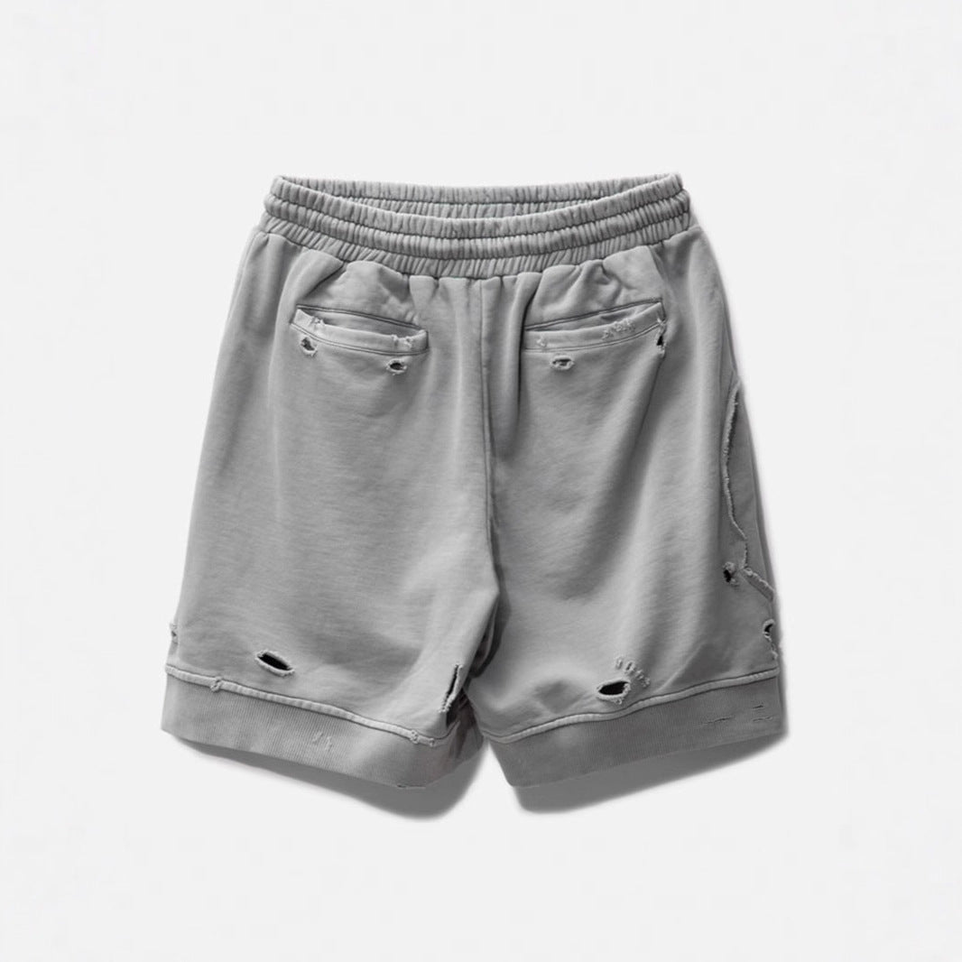 Women Fashionable Destroyed Shorts Ivyshape
