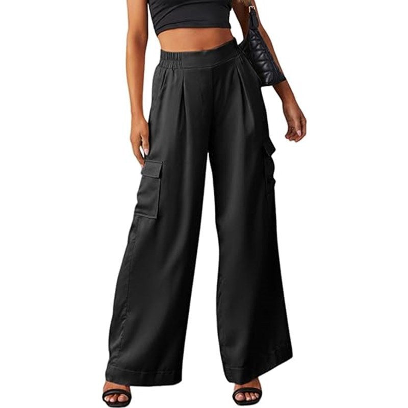 Women's wide Cargo pants in urban style Ivyshape