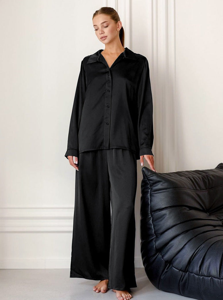 Ivyshape | Elegant Pajamas with Blouse and Pants