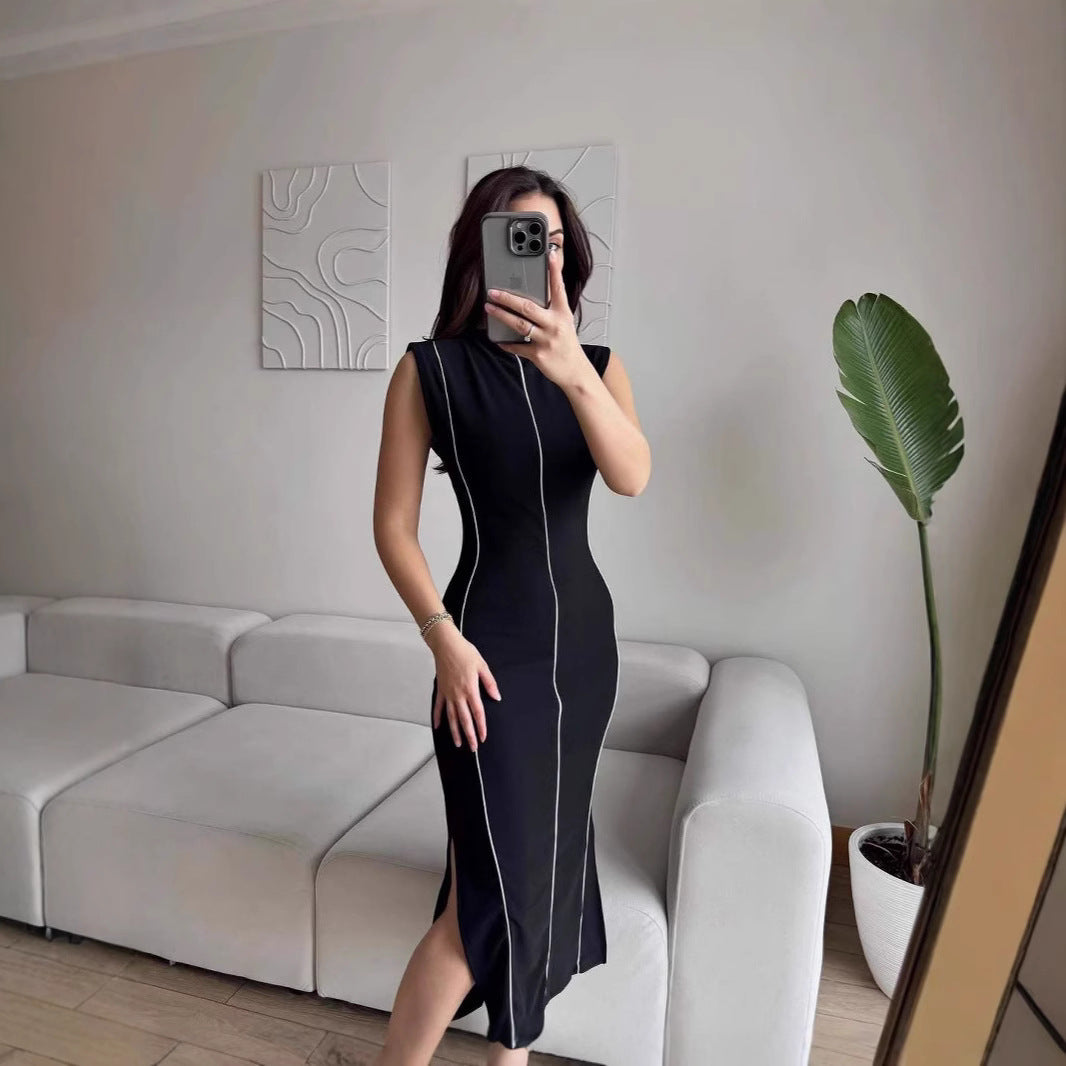 Ladies Stylish Bodycon Midi Dress Ivyshape