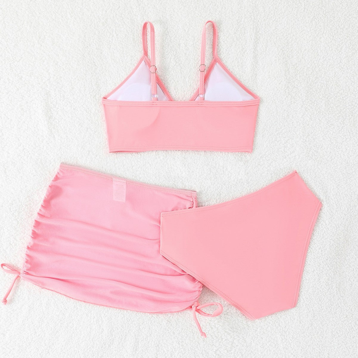 Women's bikini set with wrap skirt and adjustable straps Ivyshape