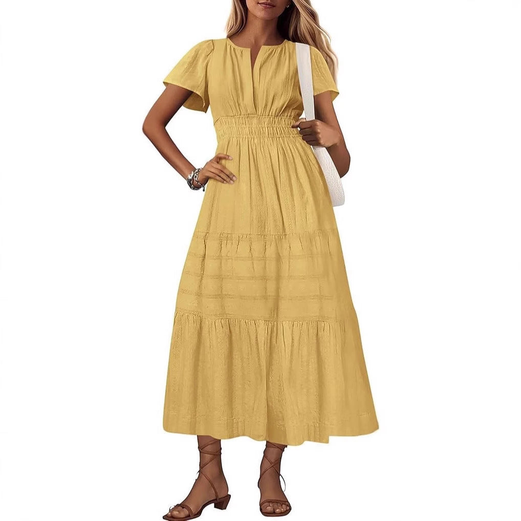 Women’s Maxi Dress in Casual Boho Style Ivyshape