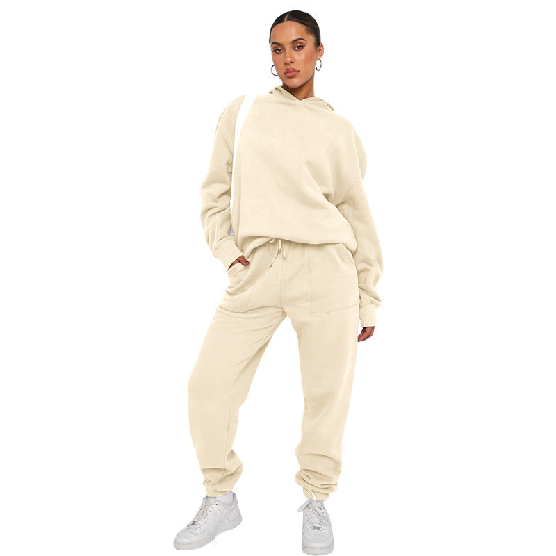 Ivyshape | Oversized Hoodie And Jogger Set