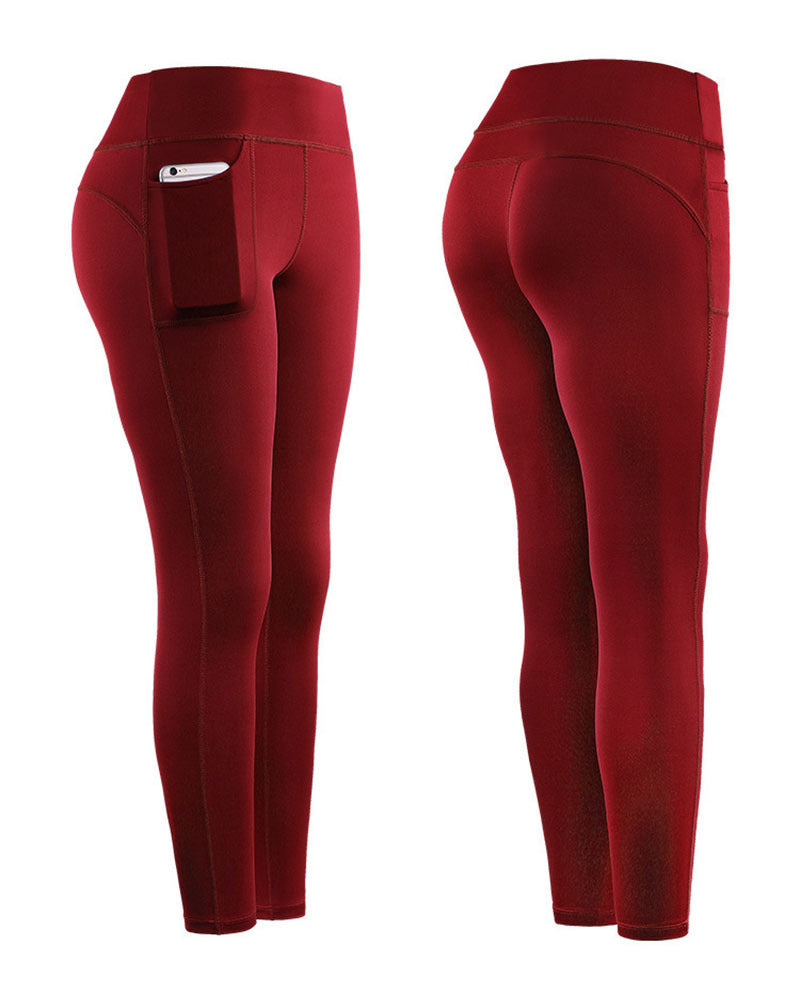Women's High-Performance Leggings with Practical Side Pockets Ivyshape