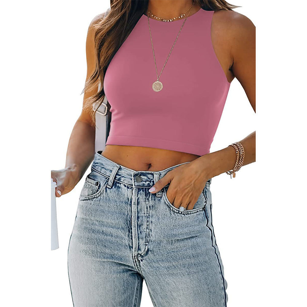 Women's fitted Crop Top Ivyshape