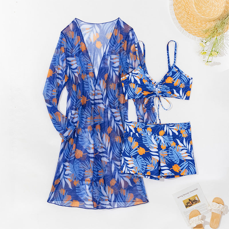 Women's Swimwear Set with Elegant Kimono Ivyshape