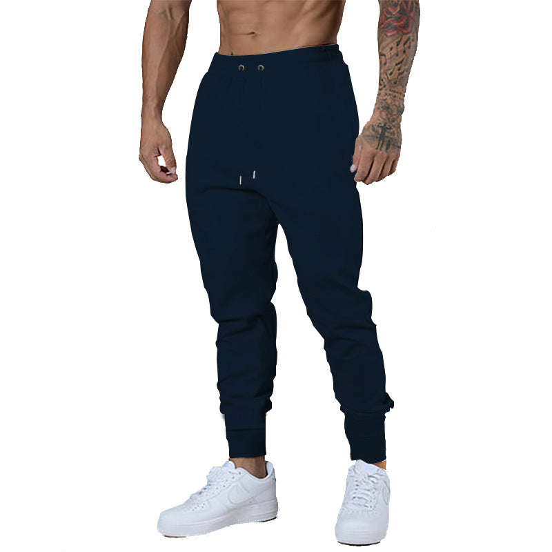 Men's comfortable sports pants with elastic waistband Ivyshape