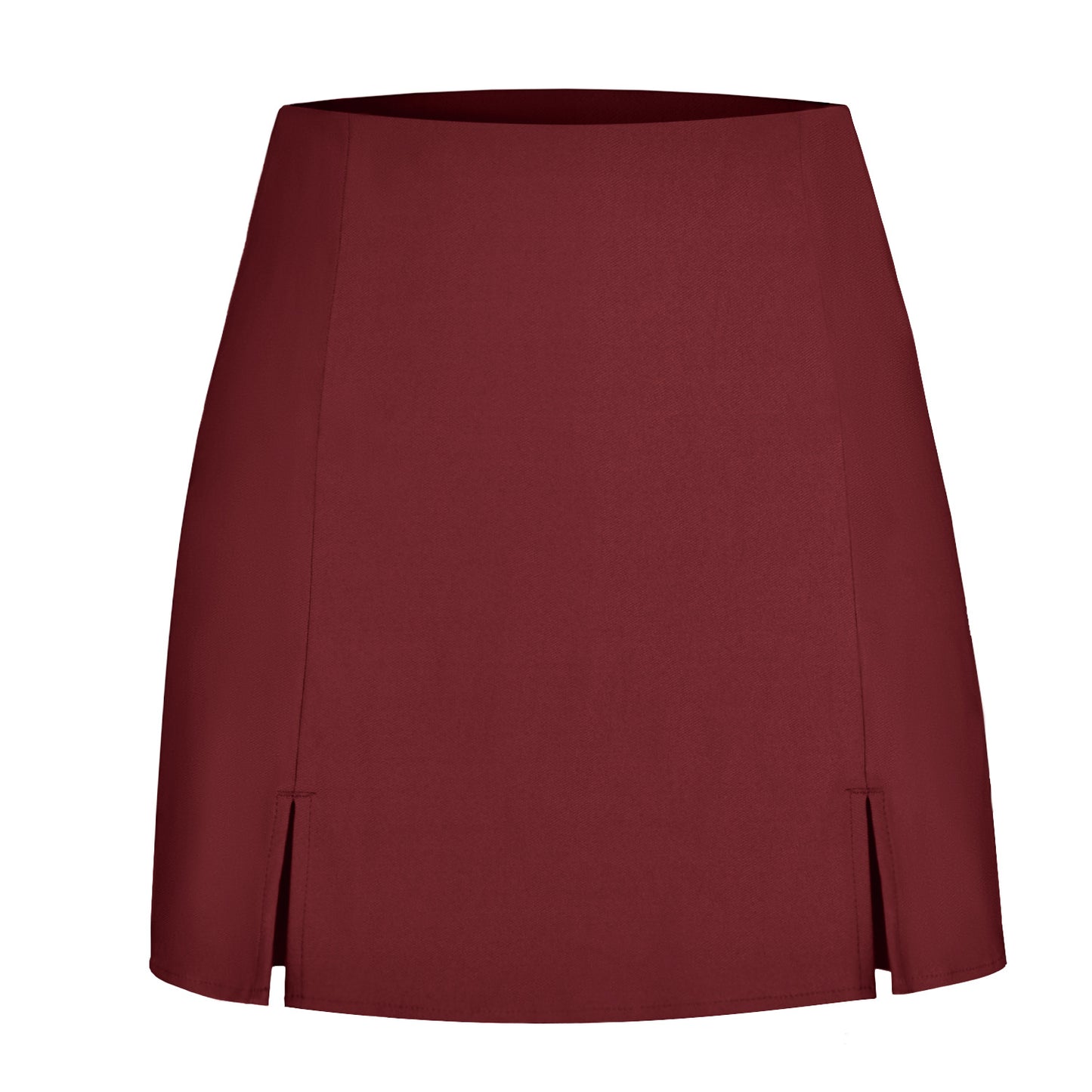 Ladies Designer Mini Skirt with Side Slits Ivyshape